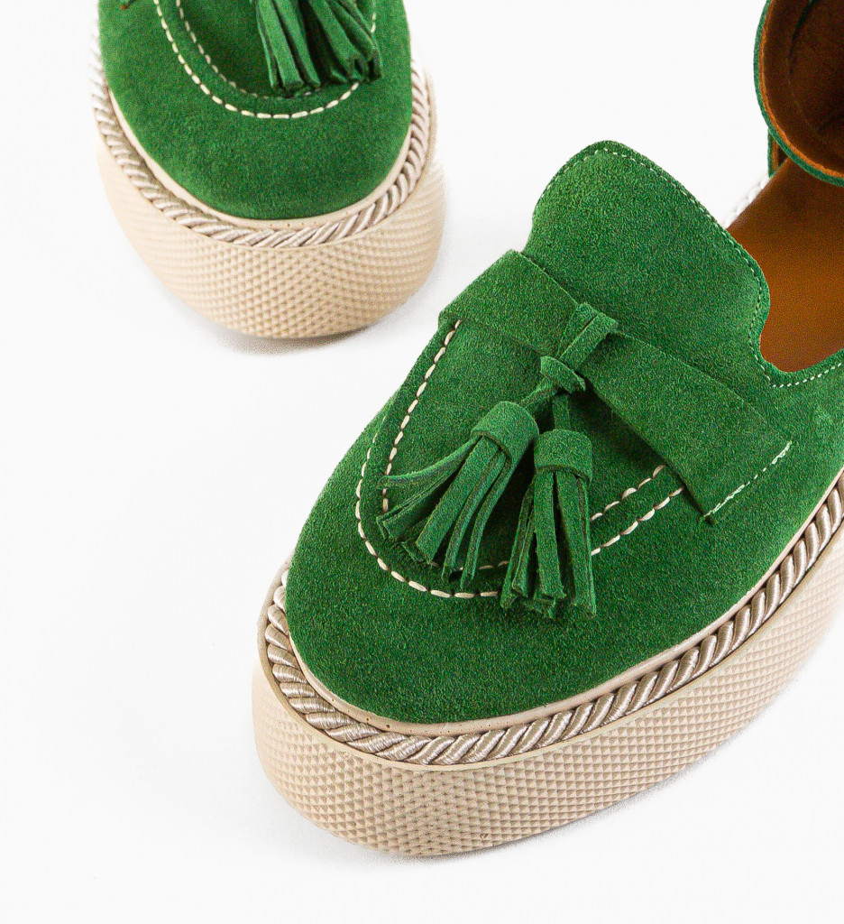 Pantofi Casual Cestus Verzi | Confort și Stil - imagine 5
