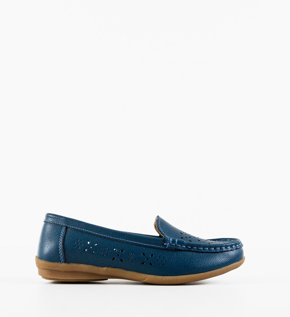 Pantofi Casual Albastri Confortabili - Stil Urban - imagine 2