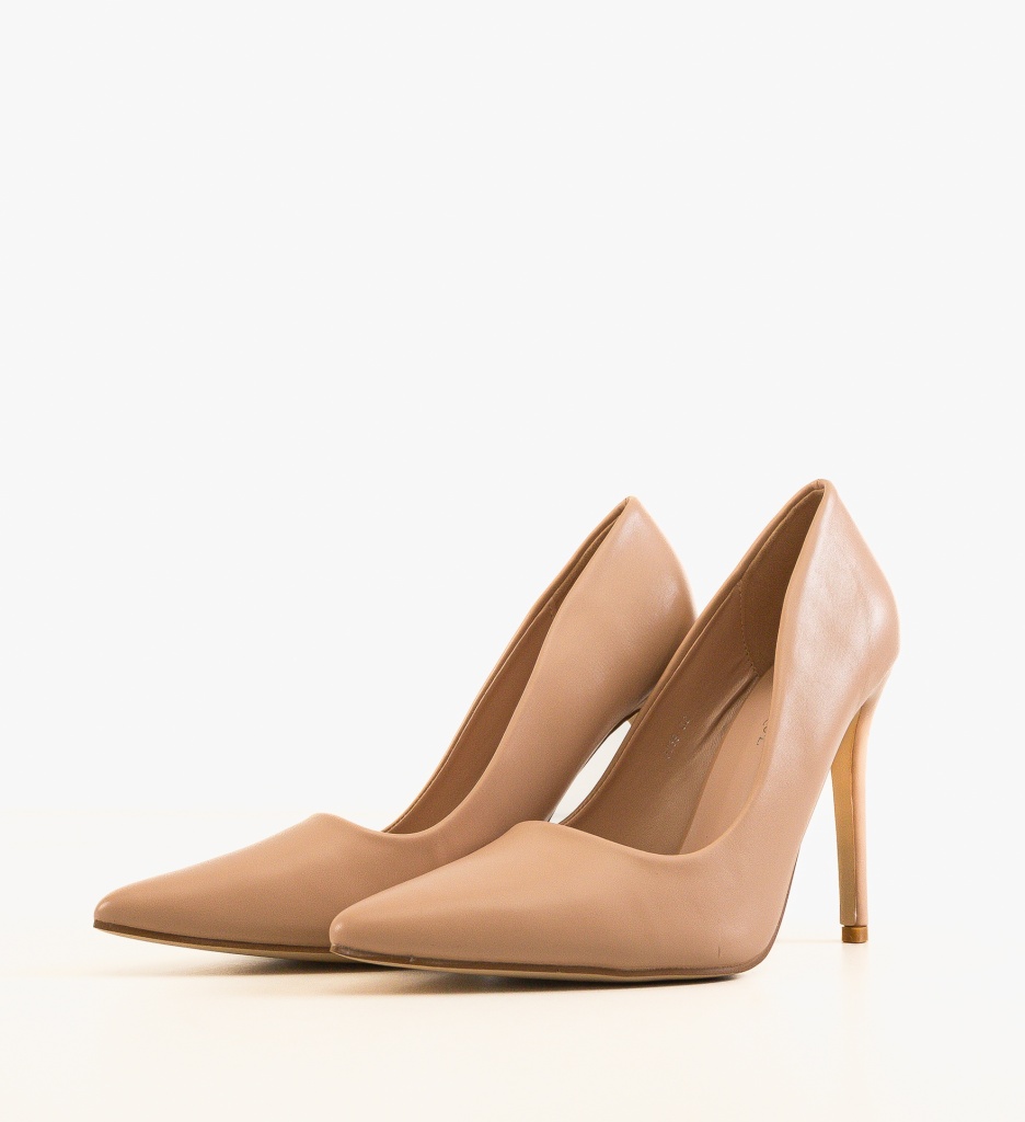 Pantofi Stiletto Herbie Nude | Eleganță și Stil - imagine 5