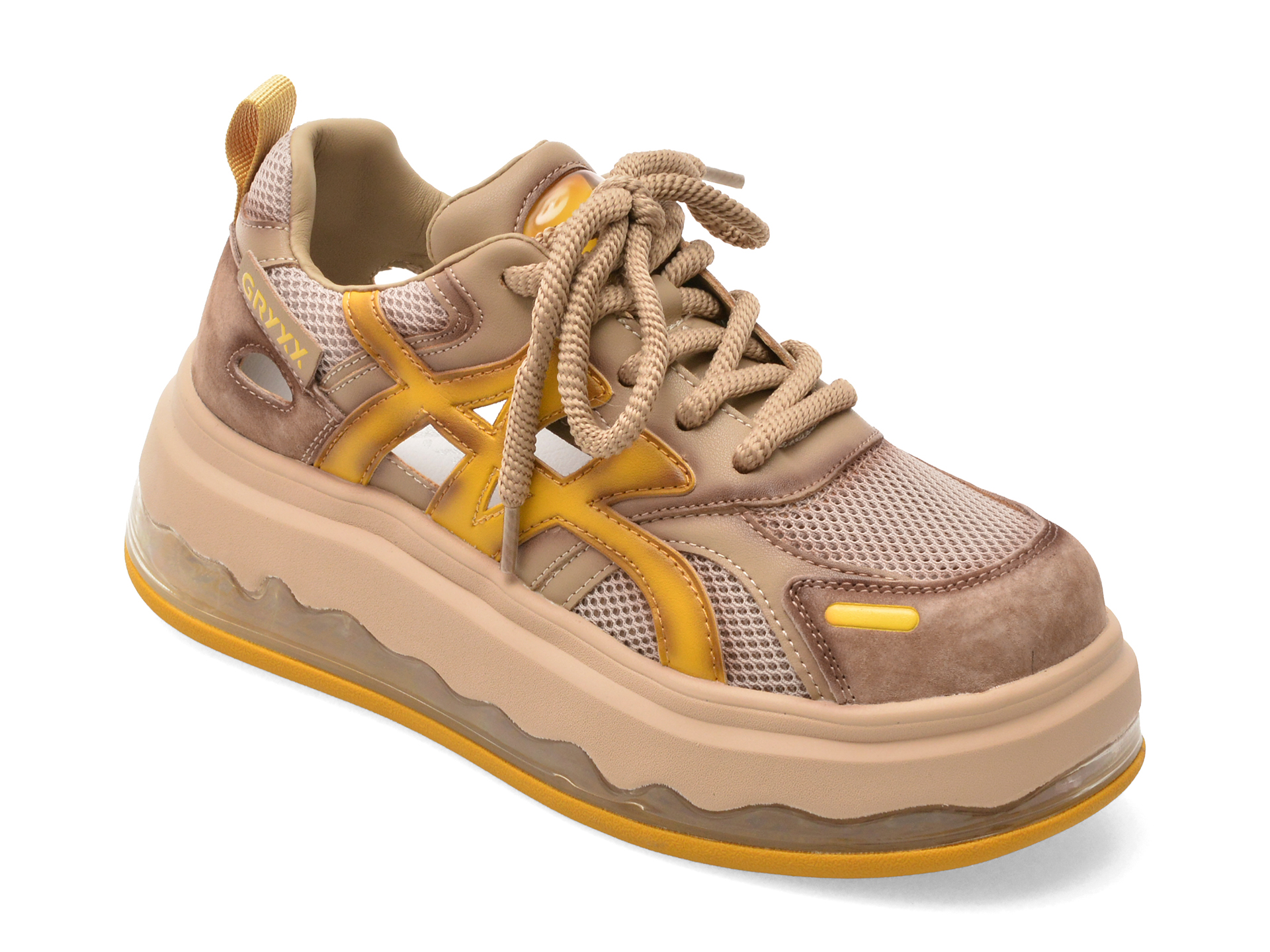 Pantofi Sport GRYXX Galbeni 5S137 Confort și Stil