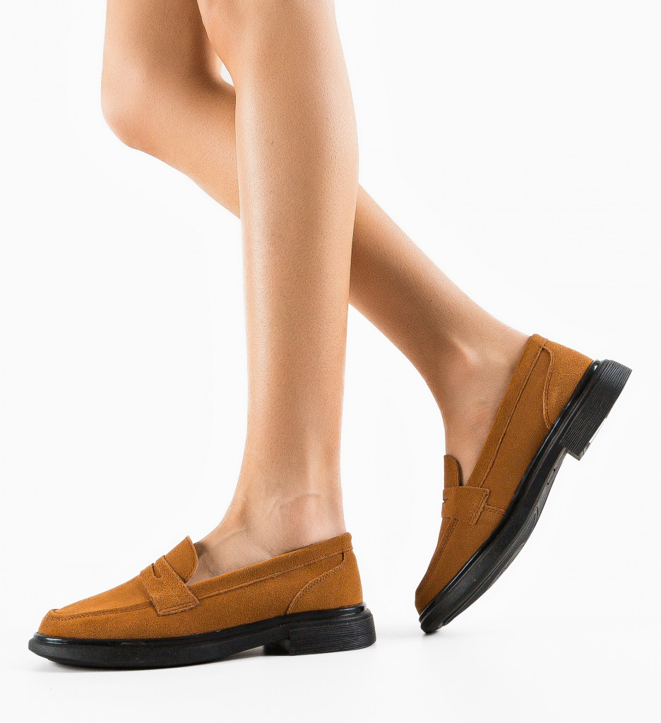 Pantofi Butler Camel | Eleganță Casual Zilnică