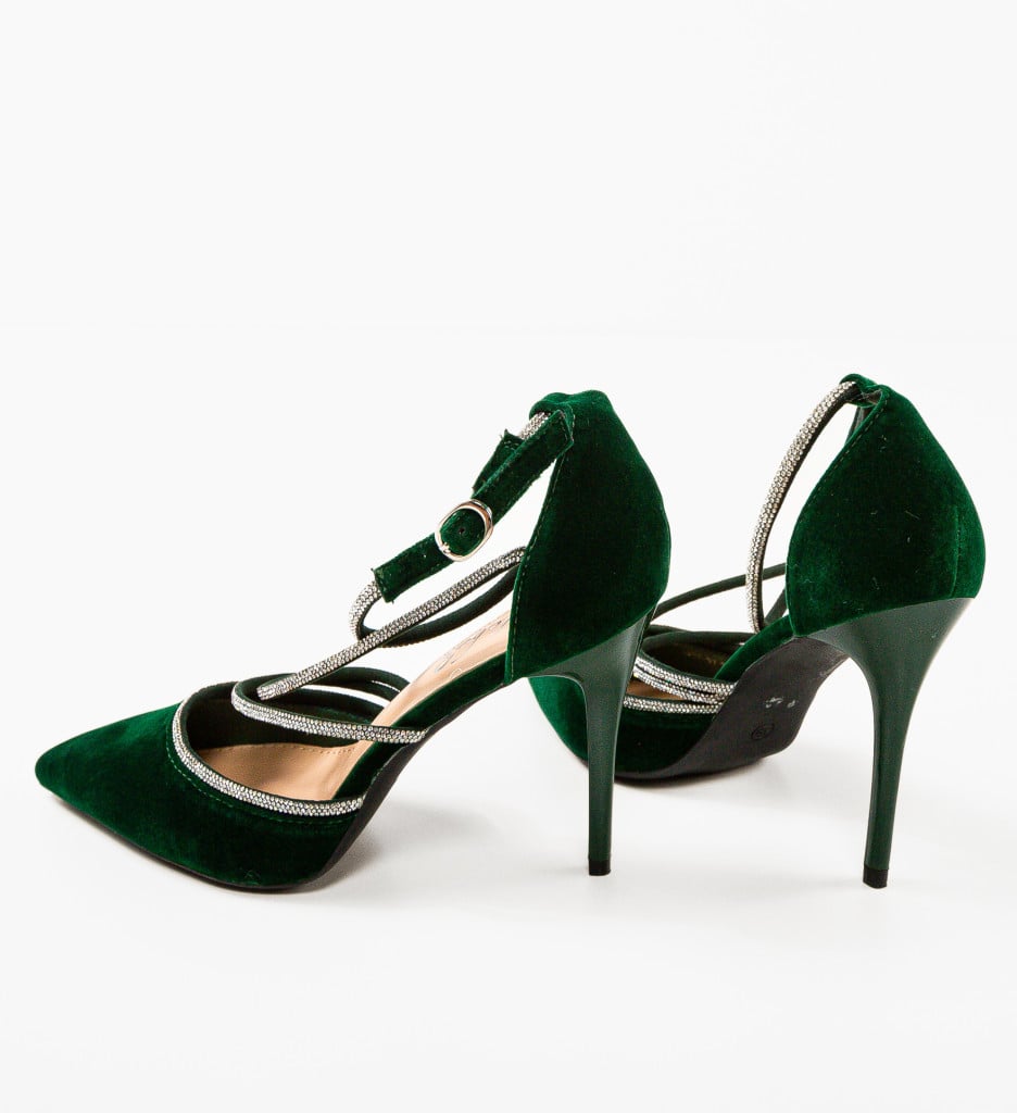 Pantofi Xolani Verzi - Eleganță și Stil - imagine 8