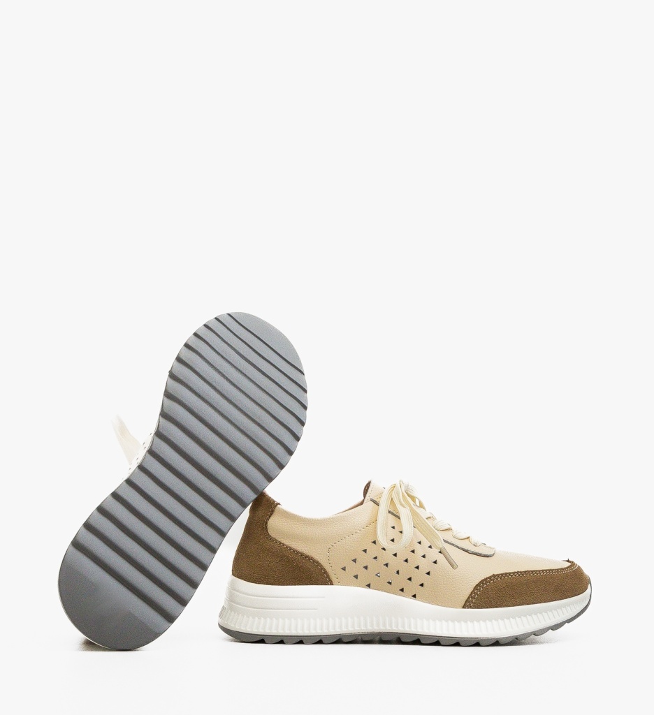 Sneakers Trybary Bej Dama - Confort și Stil - imagine 5