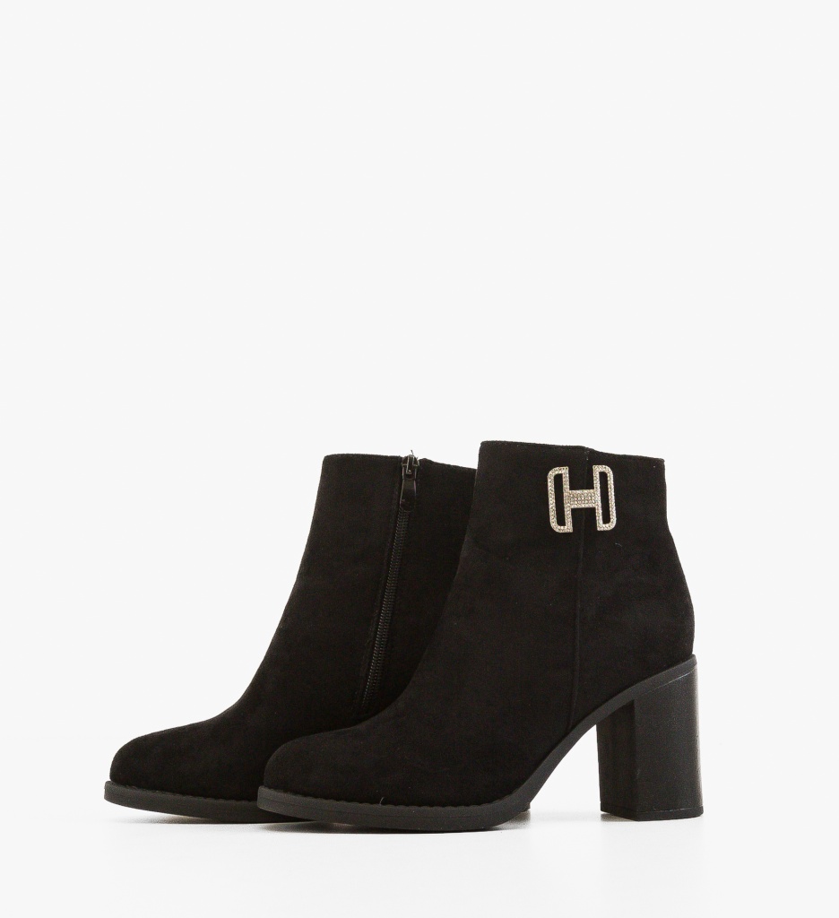 Botine Dama Devon Negre - Design Versatil - imagine 6