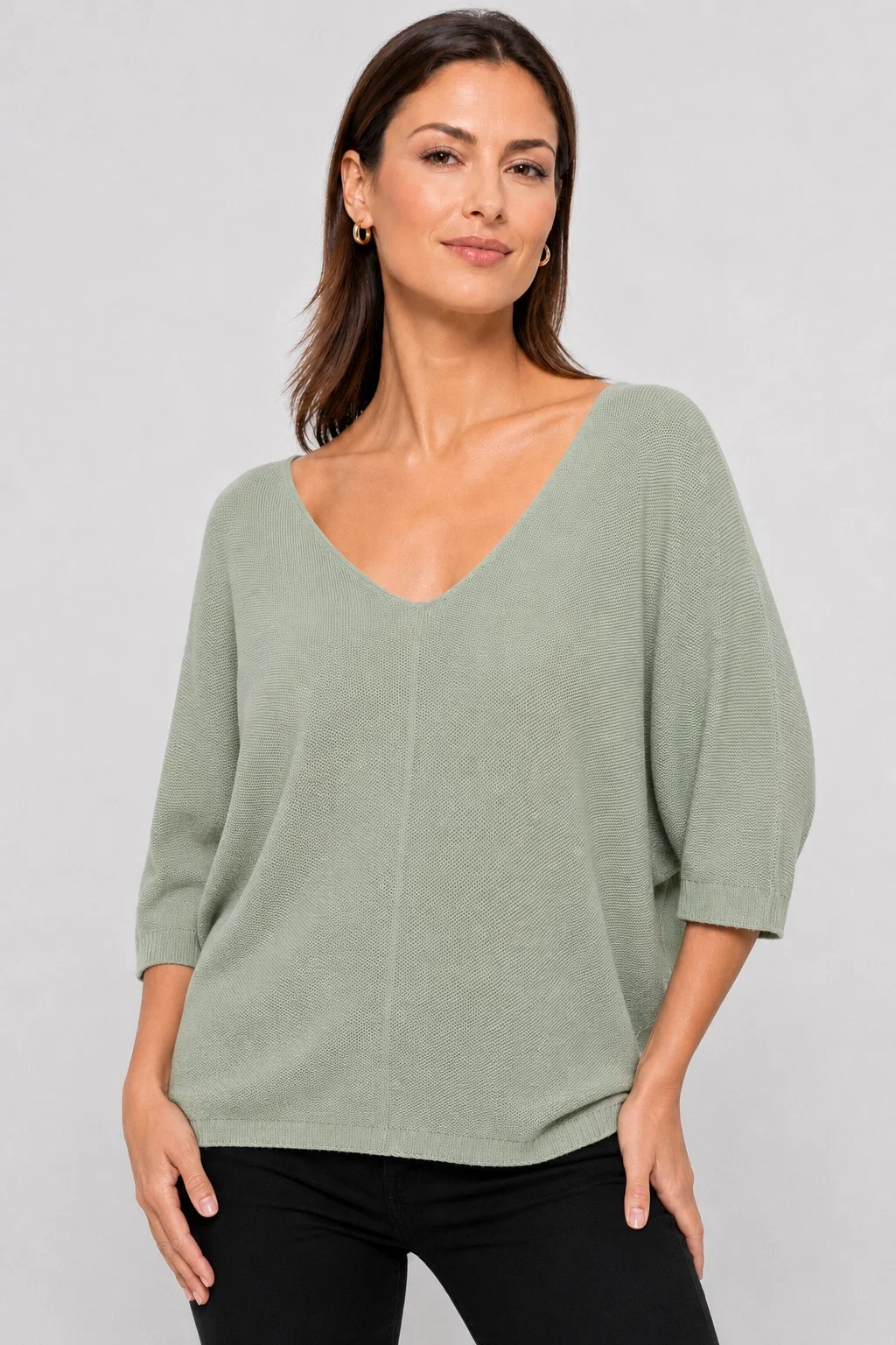 Bluza Tricotată Bob de Orez Shopika | Design Elegant - imagine 2