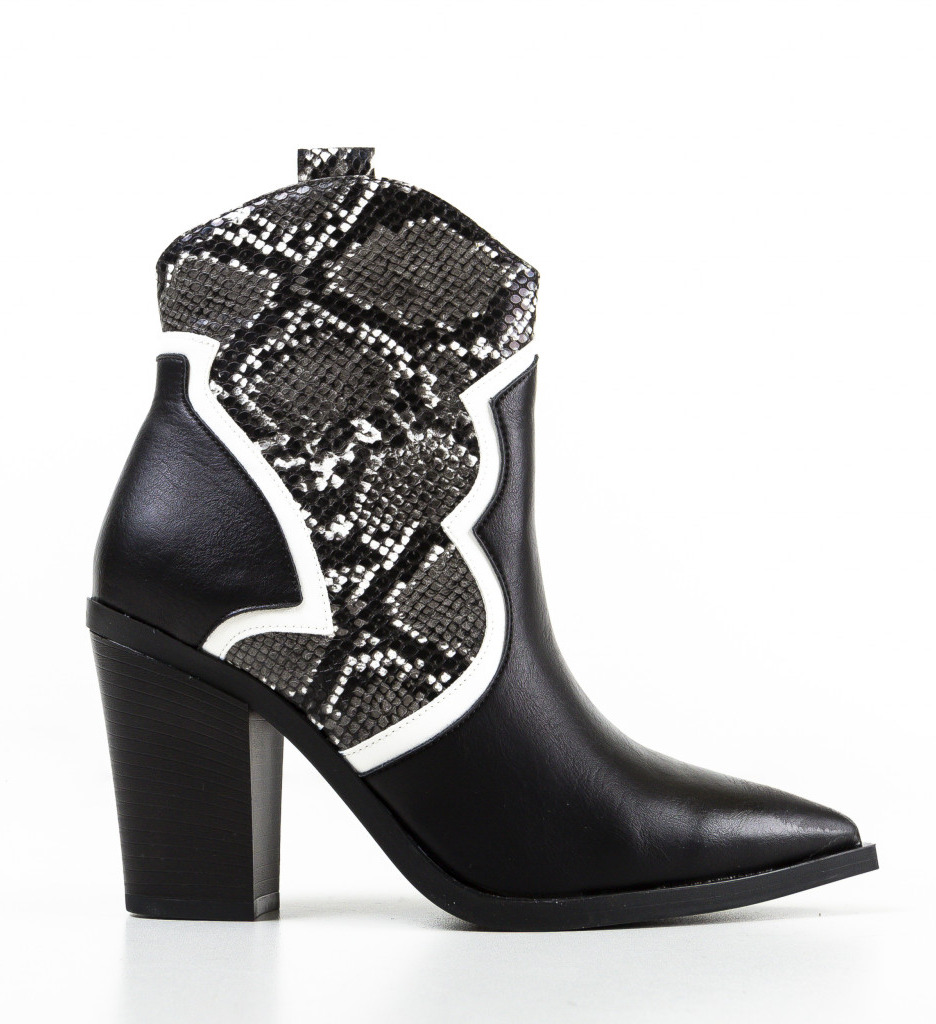 Botine Dama Eilidh Negre | Stil Versatil - imagine 5