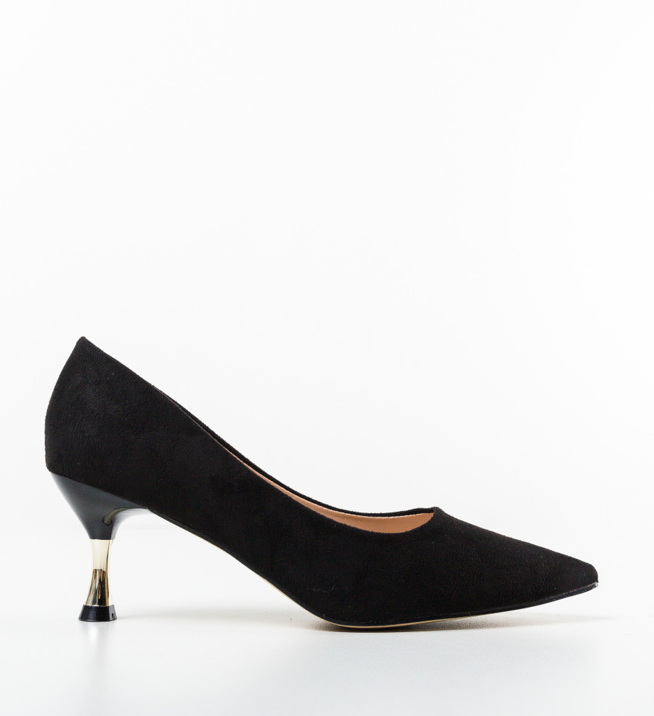 Pantofi cu Toc Trois Negri 2 - Eleganță Asigurată - imagine 5
