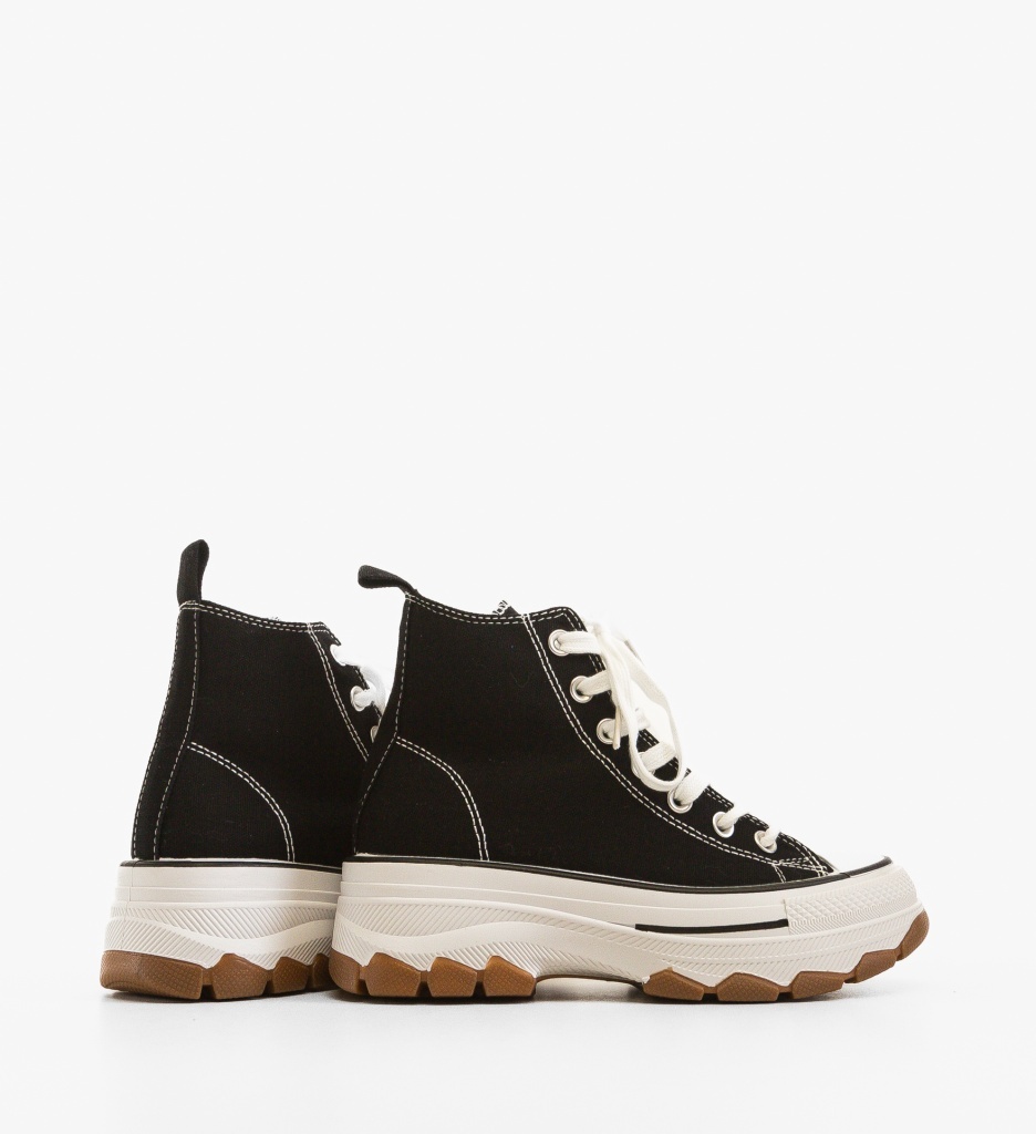 Sneakers Dama Blait Negri - Confort si Stil - imagine 3