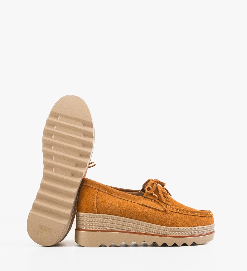 Pantofi Casual Hipok Camel - Confort și Stil - imagine 6