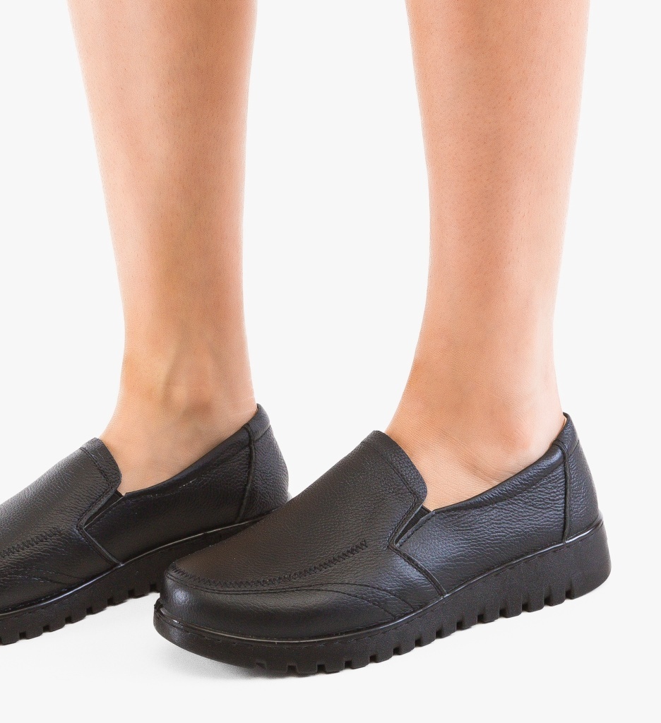 Pantofi Casual Gherghy Negri - Eleganță și Confort - imagine 5