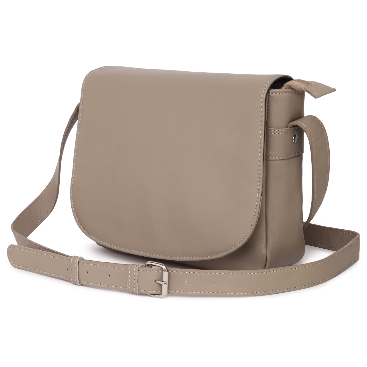 Geanta Dama India Piele Naturala Bej Aida GT3861 - imagine 2