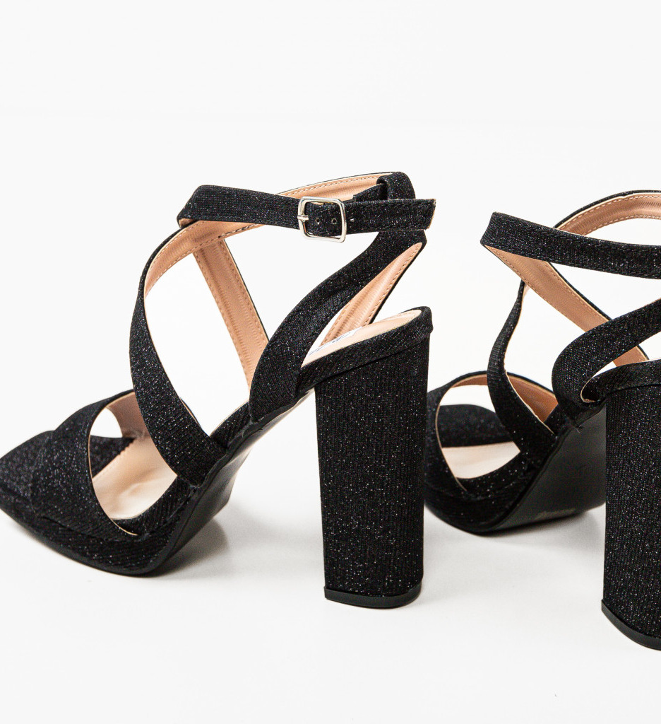Sandale Florence Negre - Eleganță și Stil - imagine 4