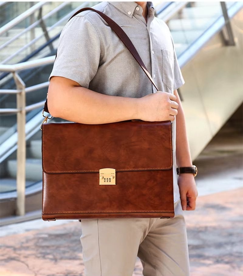 Servieta Piele Delis GT3468 | Eleganta si Practicitate - imagine 2